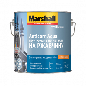 Marshall ANTICORR AQUA грунт-эмаль BС 2,0 л 5255648