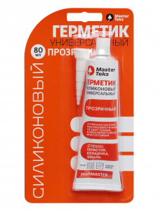 MasterTeks ProfiMaster Герметик силикон.универс.  80мл белый,9782174