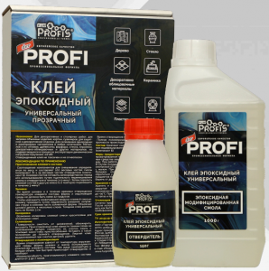 КЛАСС клей эпоксидный "Der Profi" прозрачный 1,15кг /6