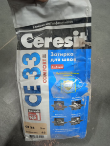 CERESIT CE33 затирка для швов Карамель 2 кг./12  2092318 УЦЕНКА