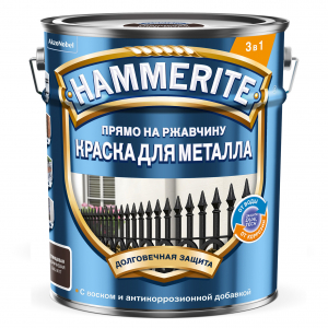Hammerite краска Гладкая RAL6005 Зеленый мох 5л.  5811253