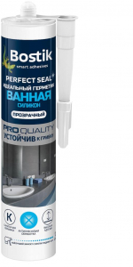Бостик герметик PS Ванная Силикон прозрачный 280 мл/12 BOK212793 Z
