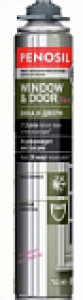 PENOSIL Window &amp; Door Elastic Foam, проф. монт. пена, ОКНА И ДВЕРИ, всесезон., 750 мл, /12/672