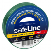 Изолента ПВХ 15мм х20м зеленый 10/200 Safelina