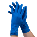 Перчатки латекс. повыш. прочности синие S 250/25 пар