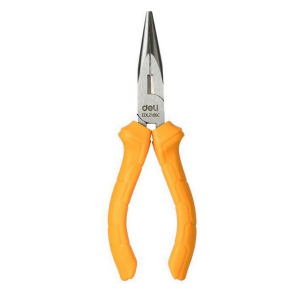 Плоскогубцы удлиненные 160мм, пластиковая рукоятка 168685 Deli DL2106C