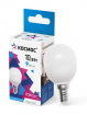 Лампа светодиодная ШАРИК GL45 10.5W E14 4500K КОСМОС  кратно 10 /80