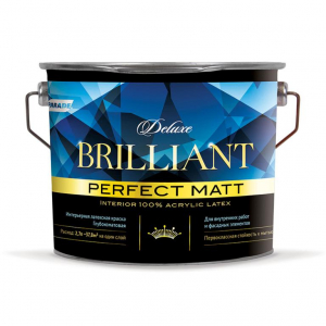 PARADE DELUXE Brilliant perfect matt База С  2,7л Краска интерьерная 