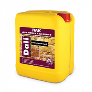 ДАЛИ Лак для камня и кирпича акрил-силиконовый полумат.10 л/20/60