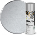 Лакра Metallic Металлик серебро Эмаль аэрозольная  100/12