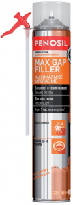 PENOSIL Max Gap Filer Foam пена монт.проф Макс. заполнение  всесезон.750ml./12 ***выведен