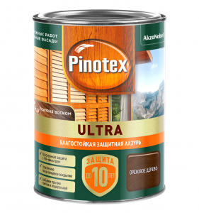 Pinotex Pinotex Ultra Ореховое дерево лазурь 0,9 л. 5803726