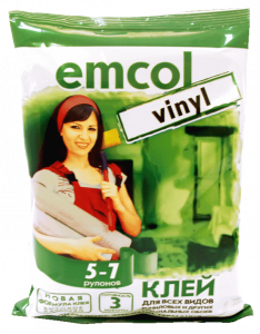 Эмкол клей обойный "Винил"  200г., пакет /24