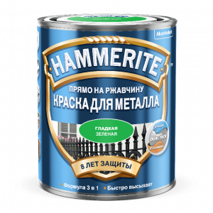 Hammerite краска Гладкая Зеленая RAL6029  0,75л. 5093943 выведен