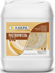 Растворитель 646 Лакра "Кетон" 10 л.