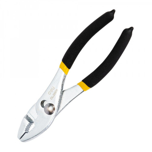 Пассатижи переставные двухдиапазонные 150мм, двухкомпонентная рукоятка 98452 Deli DL25506