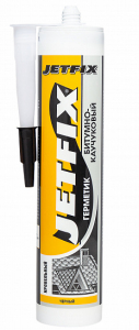 JETFIX кровельный битумно-каучуковый герметик 280мл/12
