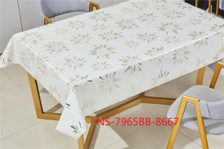 Клеенка Imperio Charm на ткани гладкая с легким тиснен 0,35мм*1,37м*20м/NS-7965BB 