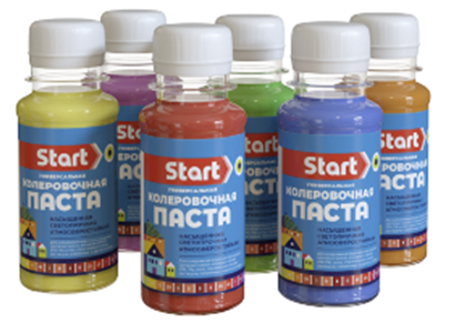 СТАРТ кол. паста унив. №21 темно-коричневый 100 мл./6 (36)