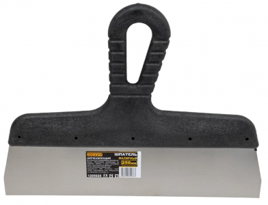 Шпатель малярный нержавеющий 250мм /12 Россия 1205025 KORVUS*