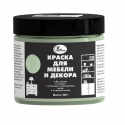 Краска для мебели и декора 0,5 кг мятный /6  НБХ