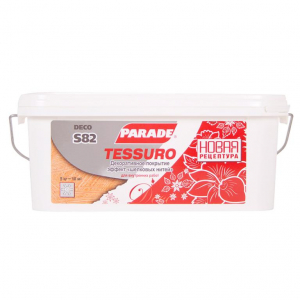 ПАРАД S82 Tessuro дек. покр. с эффектом «шелковых нитей» 5 кг.