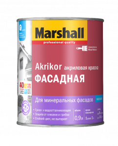 Marshall AKRIKOR BC 0,9л фасадная краска 5248856 Z