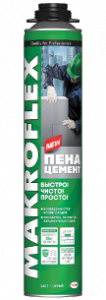 MAKROFLEX Пена-цемент ПРО Строительная проф 850 ml/16  2598453
