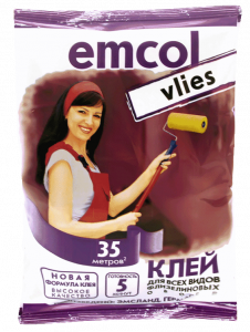 Эмкол клей обойный "Флизелин"  250г., пакет /24