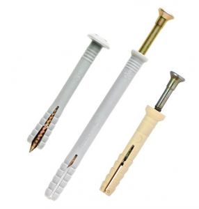 Дюбель 6х40 с шурупом ГРИБ SMK (150)