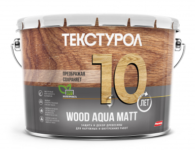 Текстурол WOOD AQUA MATT д/з ср-во на вод.основе Орех10л Л-С