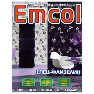 Эмкол клей обойный "Спец-флизелин" 200г., пакет /25
