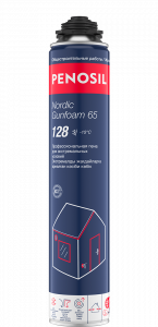 PENOSIL (Premium) Gunfoam 65 Nordic 128 до-15°C пена монт.проф.850 мл/12/672