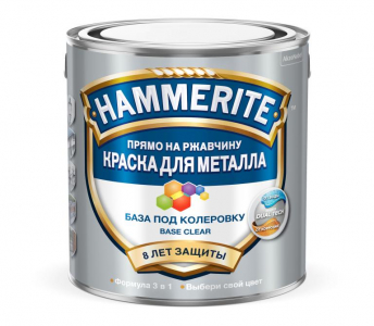 Hammerite краска Гладкая База Бесцв. 2,35л  5311464