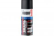 KUDO Эмаль д/радиаторов отопления 5103 (черная  мат.) аэроз.краска 520ml/6  KU-5103 под заказ
