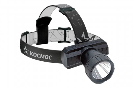 Фонарь налобный аккум. светодиодный KocAcHead3W, 3Вт ХРЕ, литий 1000mAh/60/120