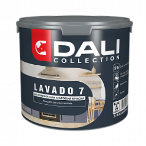 Dali Collection LAVADO 7 краска для стен и потолков- 2,5 л. База А 