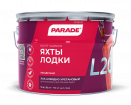 Парад   L20 лак яхтный матовый 10 л. 