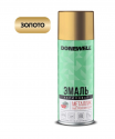 DONEWELL Эмаль универ.металлик  Золото DW-1028 аэрозоль 520 ml. /12