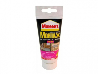 Момент клей Монтаж Мгновенная Хватка 125 г.МР-90 Бежевый/12 1214594 временно выведен