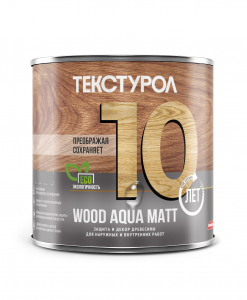 Текстурол WOOD AQUA MATT д/з ср-во на вод.основе тик  0,8л Л-С