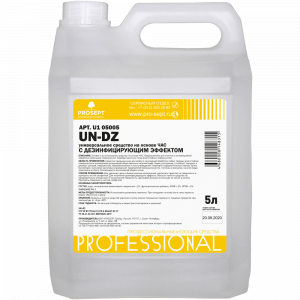 ПРОСЕПТ UN-DZ Унив средство для поверхностей на осн ЧАС с дезинф эффектом,5 л U1 05005