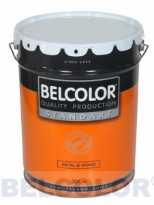 Белколор эмаль НЦ-132 оранжевая 17 кг.