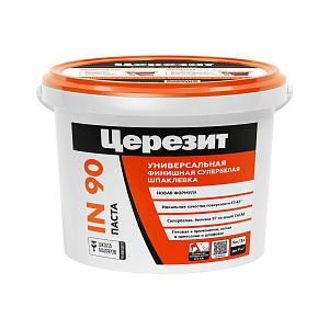 CERESIT IN 90/5 PASTA Шпаклёвка финишная готовая всесезонная 3050195