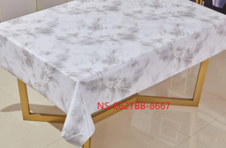 Клеенка Imperio Charm на ткани гладкая с легким тиснен 0,35мм*1,37м*20м/NS-8627BB