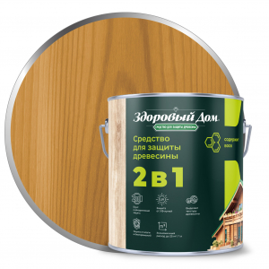 ЛАКРА Здоровый Дом 2в1 Тик  2,7л д/защ.средство  /4