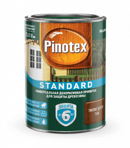 Pinotex STANDART пропиткаТиковое дерево 0,9 л./6 5270604 выведен