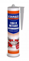 КРАСС жидкие гвозди для ПВХ и металла прочный белый 300 ml./12