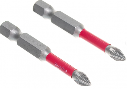 Биты PZ1 50мм (10 шт) сталь S2 ACR магнит /1/20  420150  Quadro Torsion