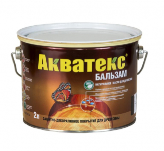 Акватекс БАЛЬЗАМ эбеновое дерево 2л. (нат.масло д/древ) /4 РАСПРОДАЖА 